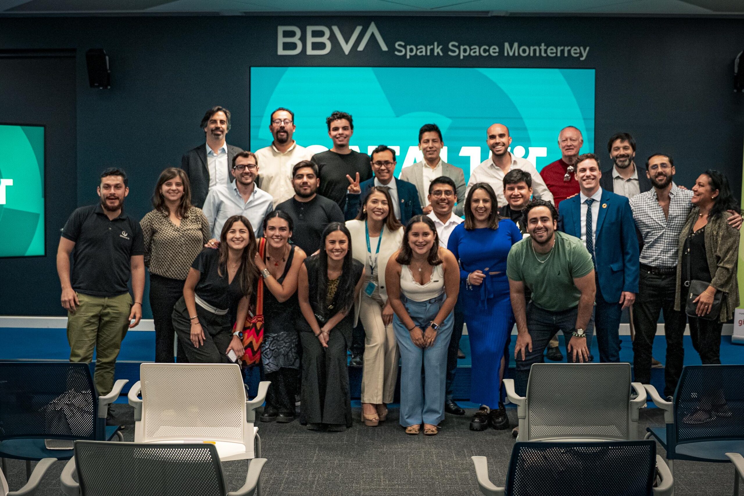 Equipo participante en BBVA Spark Space Monterrey