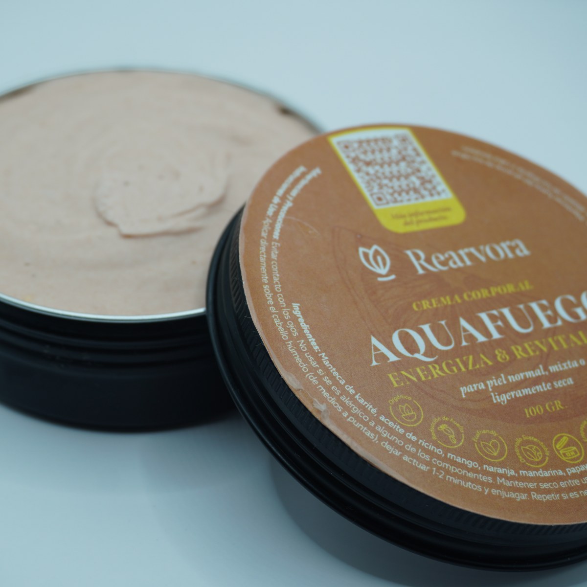 Crema Corporal Aquafuego — Rearvora
